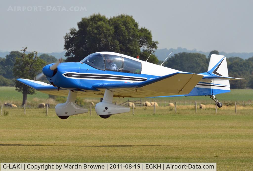 G-LAKI, 1963 Jodel DR-1050 Ambassadeur C/N 534, SHOT AT HEADCORN