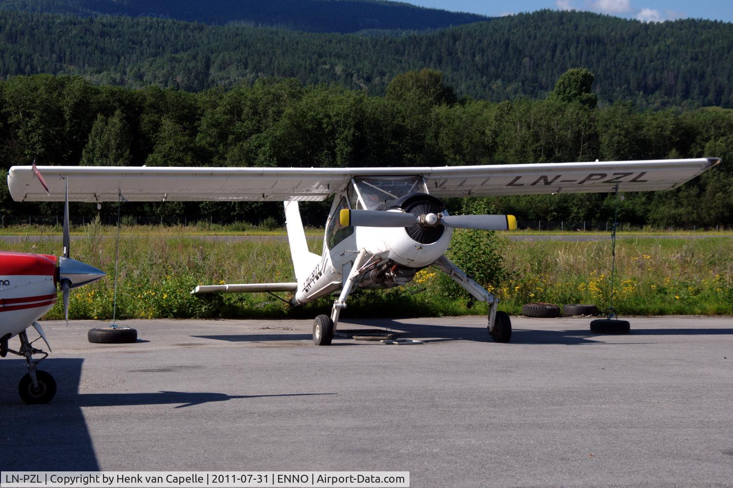 LN-PZL, PZL-Okecie PZL-104 Wilga 80 C/N CF20890880, PZL Wilga 80 parked at Notodden airfield, Norway