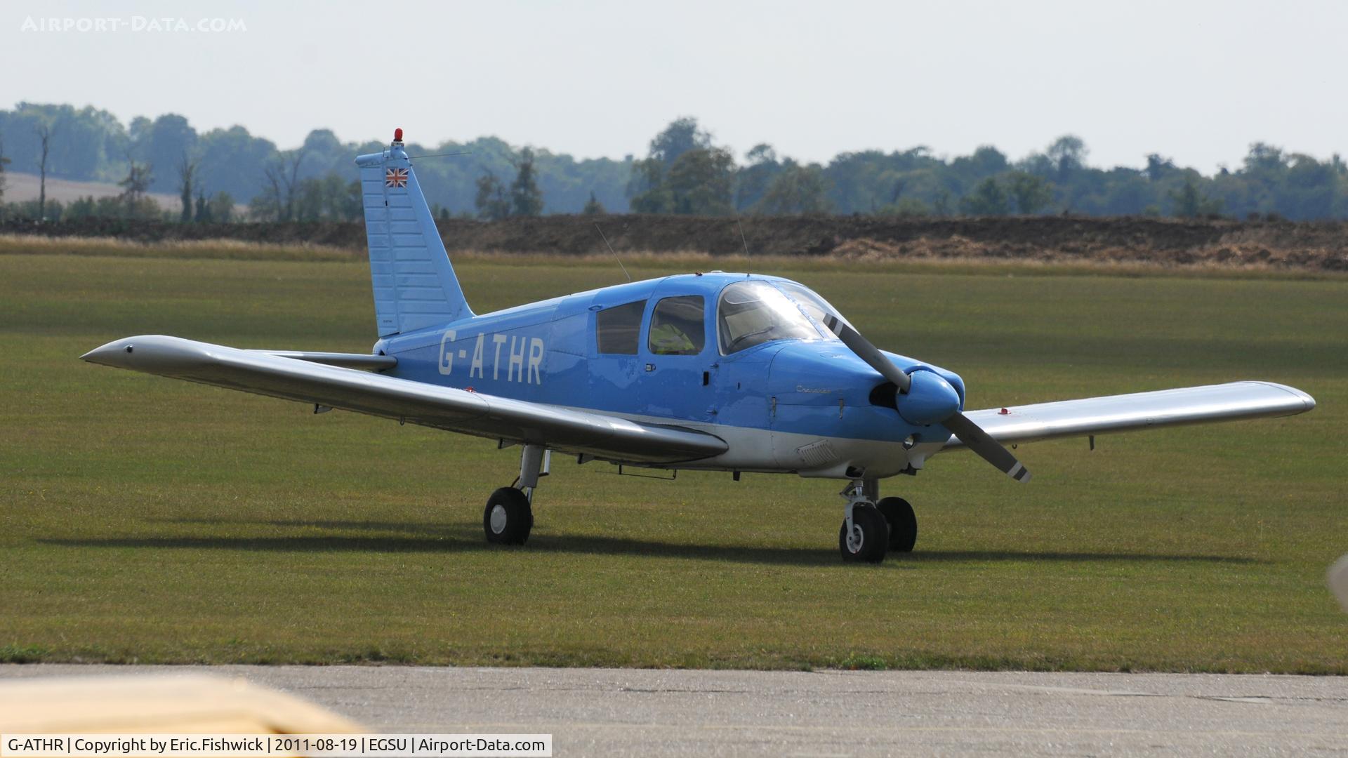 G-ATHR, 1965 Piper PA-28-180 Cherokee C C/N 28-2343, 3. G-ATHR at the American Air Day, Duxford