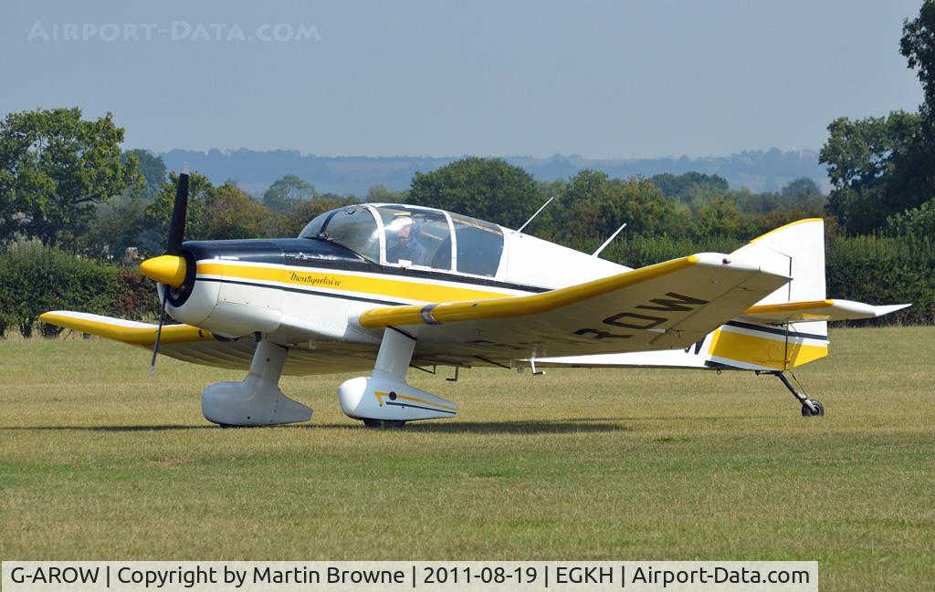 G-AROW, 1961 Jodel D-140B Mousequetaire II C/N 71, SHOT AT HEADCORN