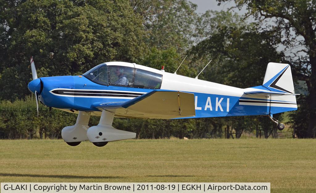 G-LAKI, 1963 Jodel DR-1050 Ambassadeur C/N 534, SHOT AT HEADCORN