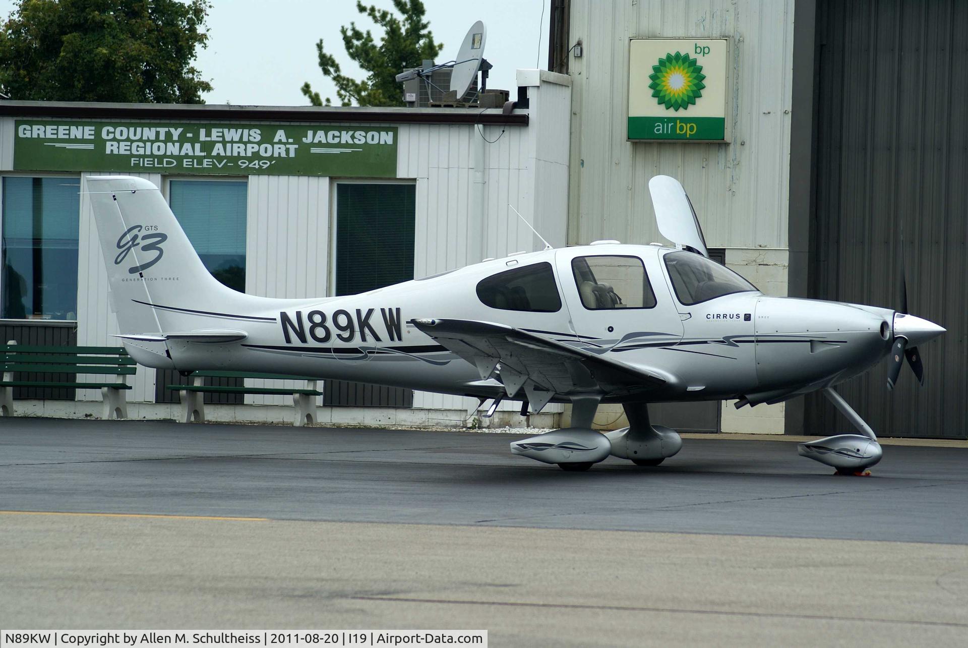 N89KW, 2007 Cirrus SR22 C/N 2492, 2007 Cirrus Design Corp SR22