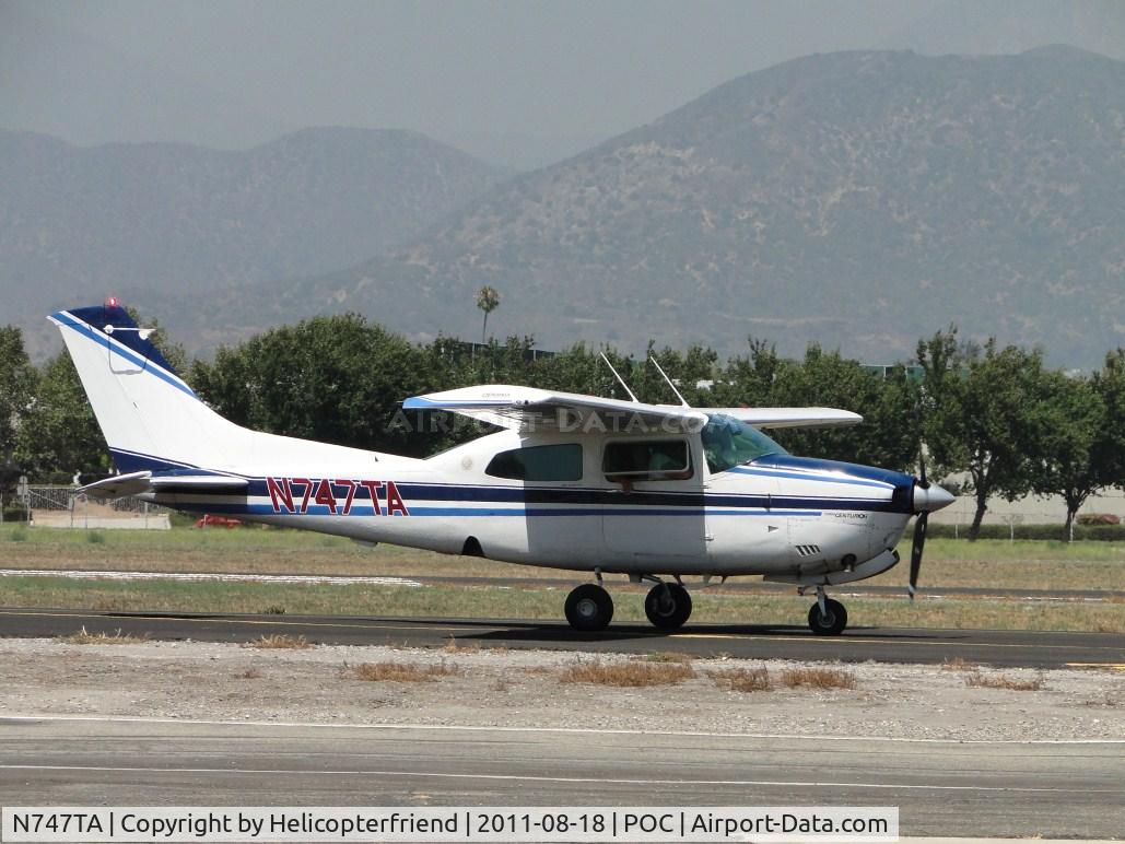 N747TA, 1979 Cessna T210N Turbo Centurion C/N 21063635, Taxiing back to Howard Aviation
