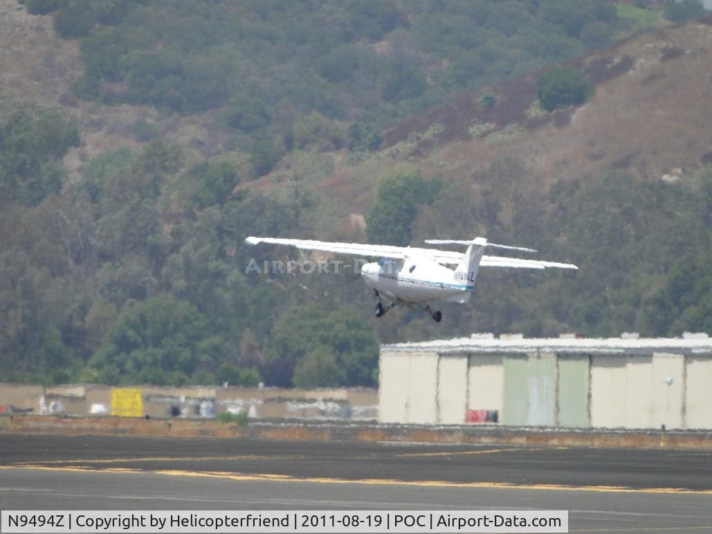 N9494Z, 2000 Extra EA-400 C/N 12, Lifting off and climbing in a westerly direction