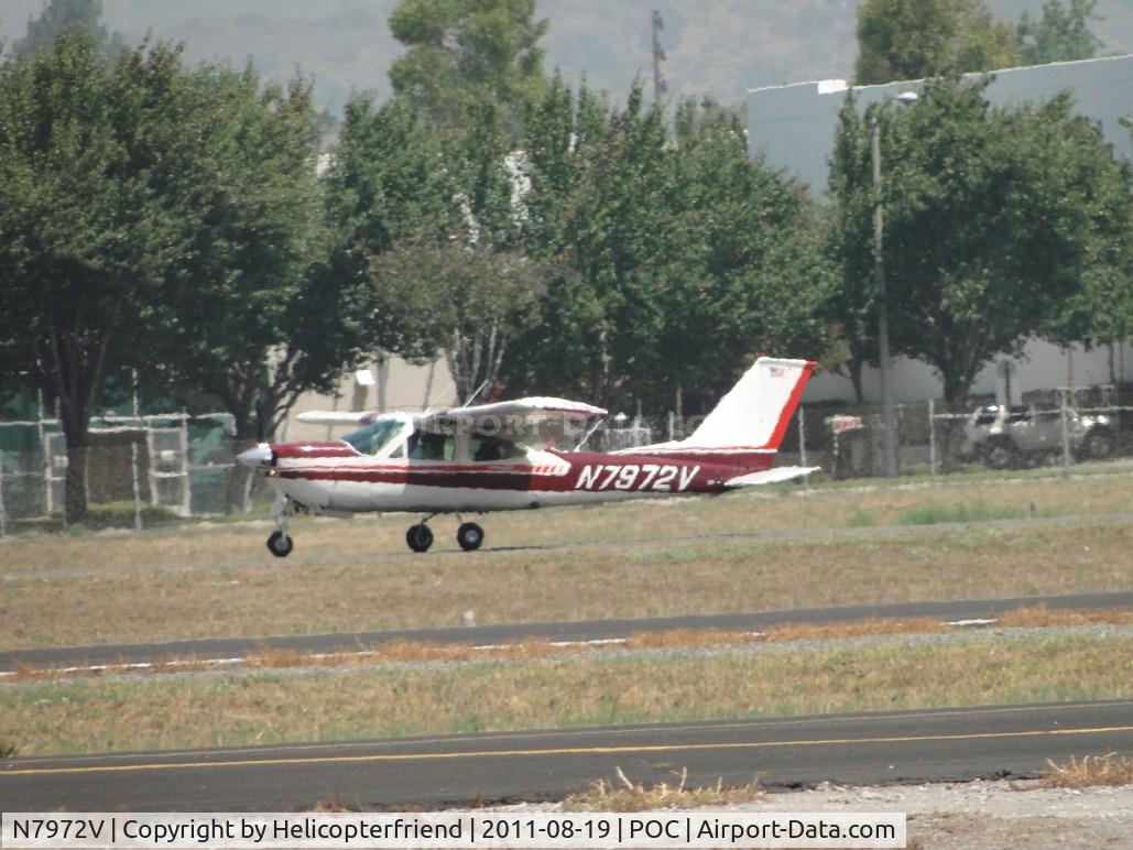 N7972V, 1976 Cessna 177RG Cardinal C/N 177RG0915, Touching down