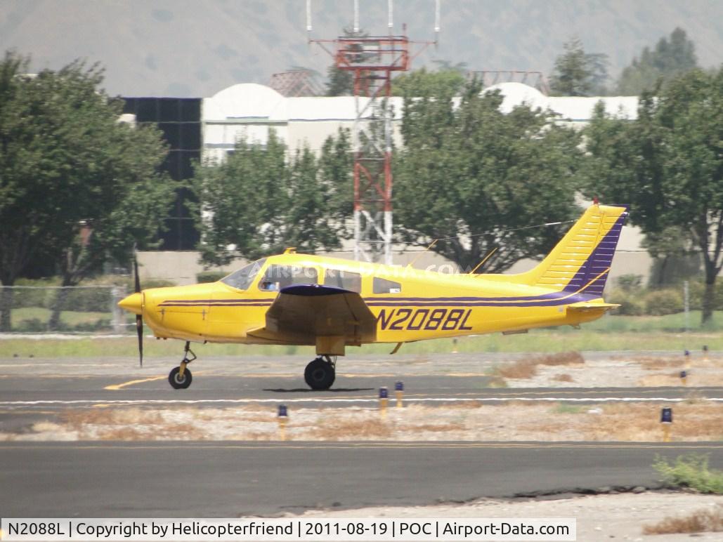 N2088L, 1978 Piper PA-28-161 Warrior C/N 28-7916240, Rolling down the runway, getting ready to power up for the take off