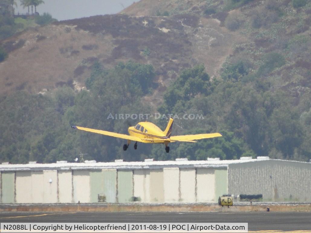 N2088L, 1978 Piper PA-28-161 Warrior C/N 28-7916240, Powered up and heading in a westerly direction
