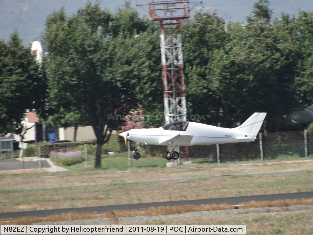 N82EZ, 1971 Corben Baby Ace Model C C/N 831, Airbourne, staying low until further down the runway and then lifting off
