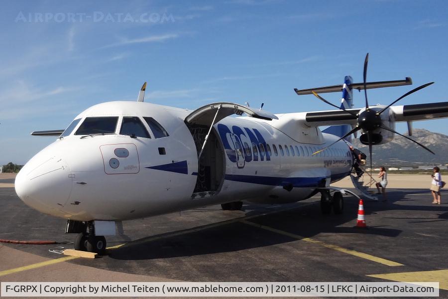 F-GRPX, 2006 ATR 72-212A C/N 734, CCM ready for a short flight to Marseille