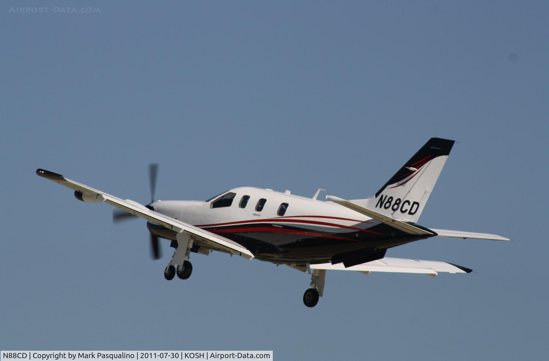 N88CD, 2010 Socata TBM-700 C/N 543, Socata TBM 700