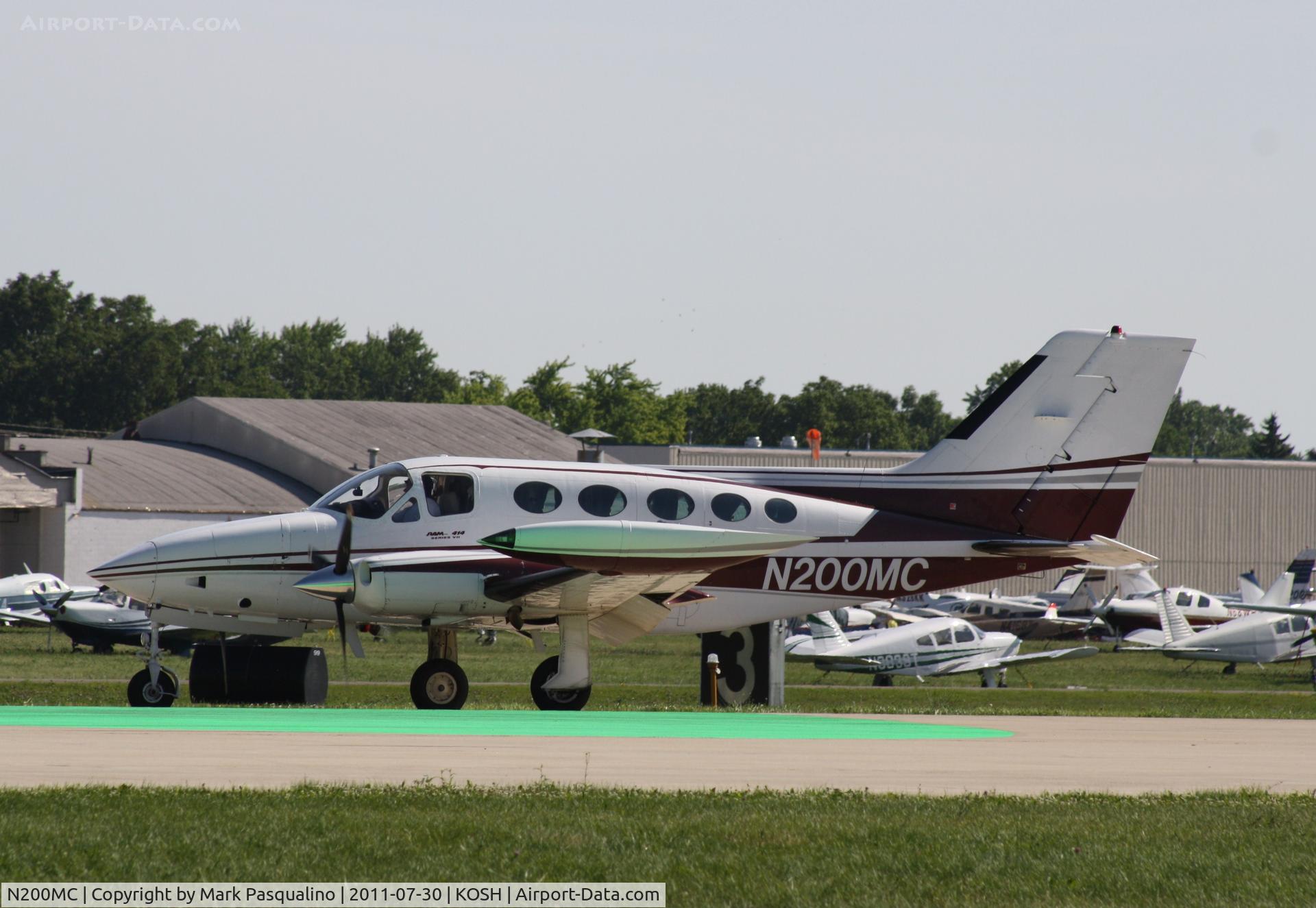 N200MC, 1973 Cessna 414 Chancellor C/N 414-0424, Cessna 414