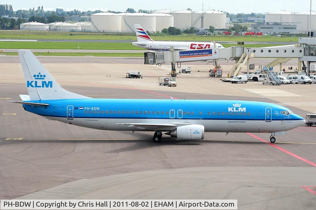 PH-BDW, 1990 Boeing 737-406 C/N 24858, KLM Royal Dutch Airlines
