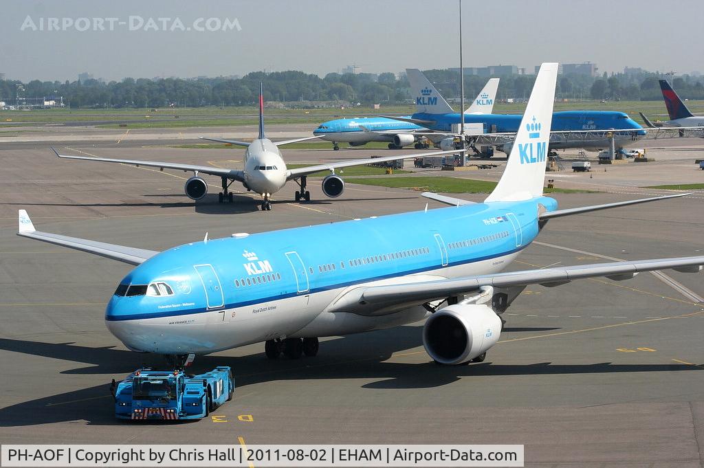 PH-AOF, 2006 Airbus A330-203 C/N 801, KLM Royal Dutch Airlines
