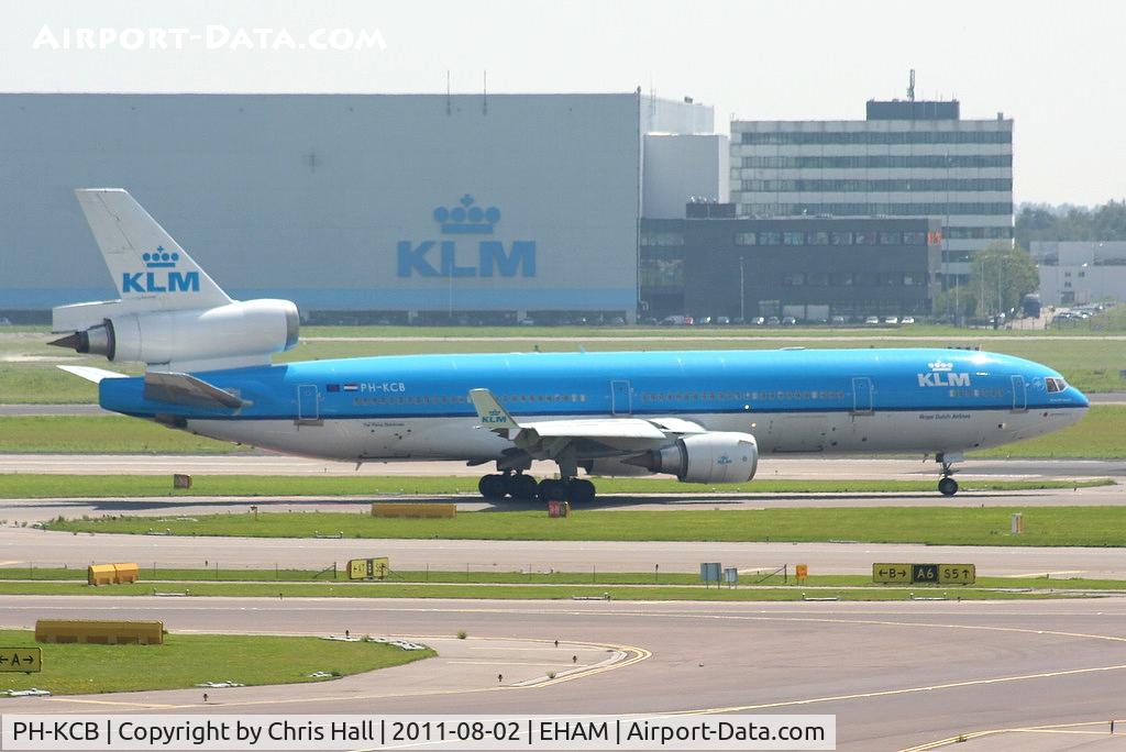PH-KCB, 1994 McDonnell Douglas MD-11 C/N 48556, KLM Royal Dutch Airlines