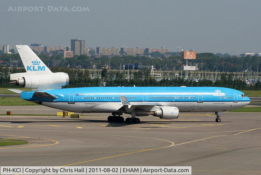 PH-KCI, 1995 McDonnell Douglas MD-11 C/N 48563, KLM Royal Dutch Airlines