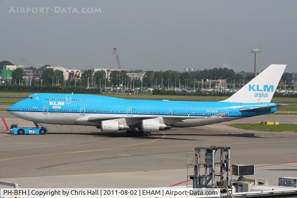 PH-BFH, 1990 Boeing 747-406BC C/N 24518, KLM Royal Dutch Airlines