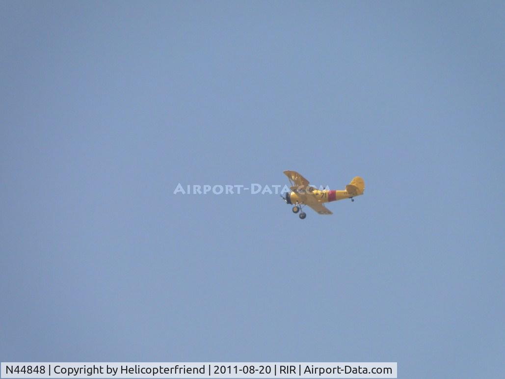 N44848, 1941 Naval Aircraft Factory N3N-3 C/N 4477, Downwind leg