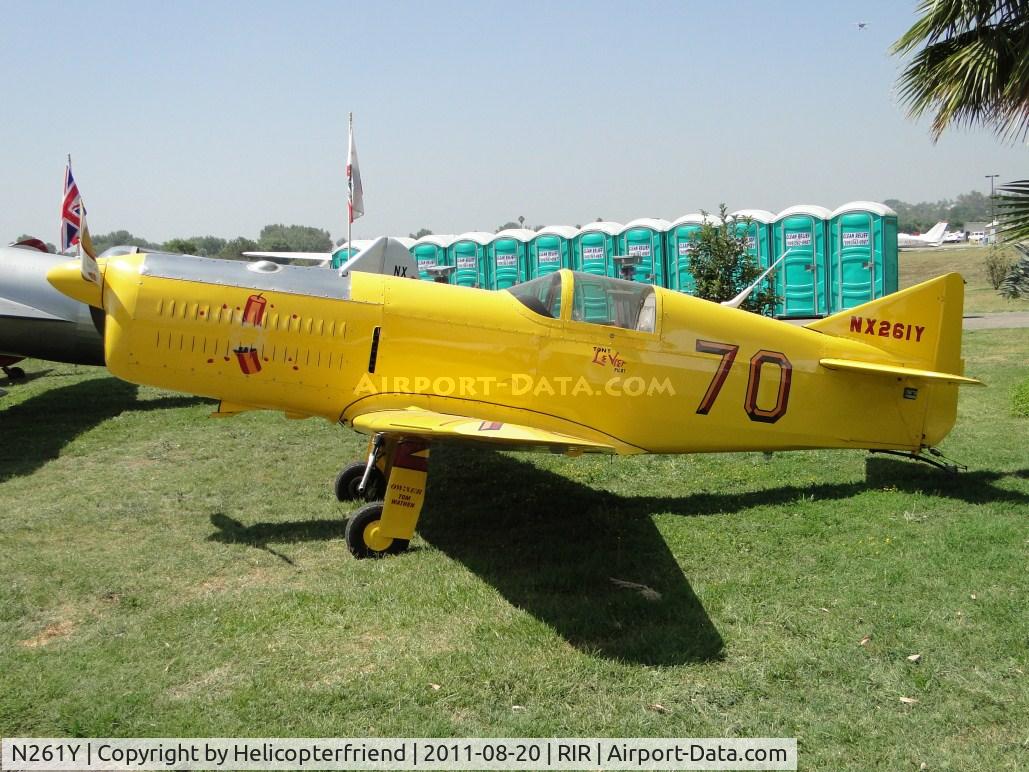 N261Y, 2004 Schoenfeldt Firecracker Replica C/N R-4-261, Proud Firecracker being diaplyed
