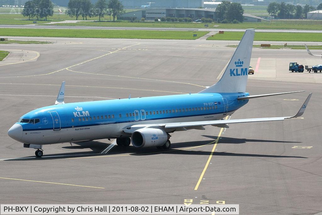 PH-BXY, 2008 Boeing 737-8K2 C/N 30372, KLM Royal Dutch Airlines