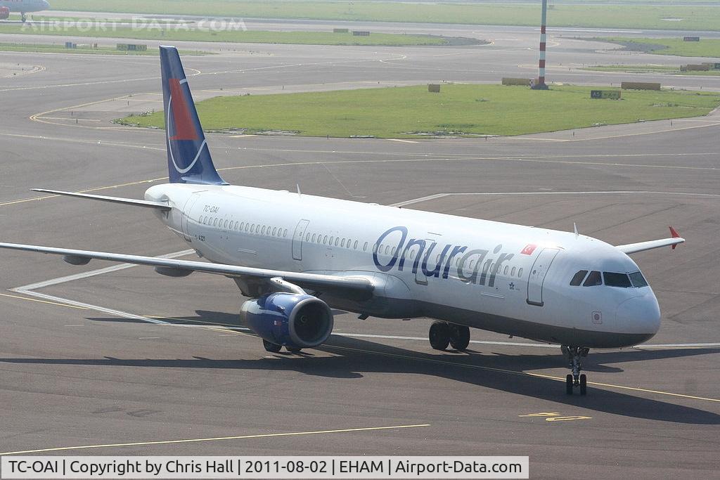 TC-OAI, 1988 Airbus A321-231 C/N 0787, Onurair