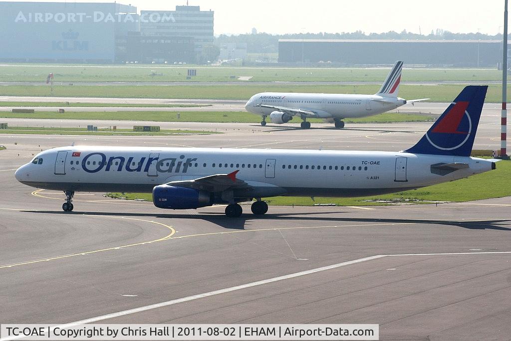 TC-OAE, 1997 Airbus A321-231 C/N 663, Onurair