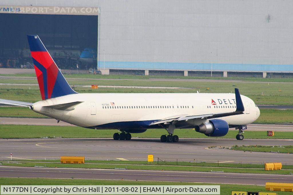 N177DN, 1991 Boeing 767-332 C/N 25122, Delta