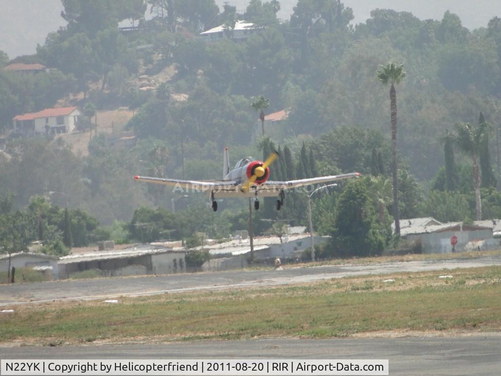 N22YK, 1974 Nanchang CJ-6 C/N 1232009, On final