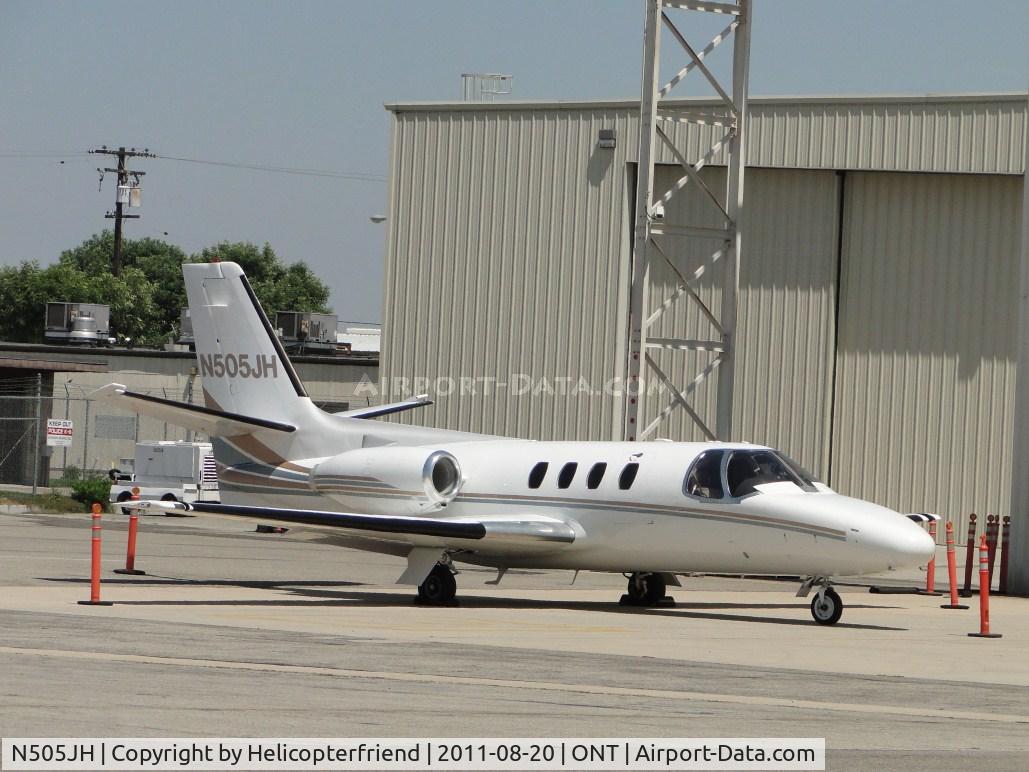 N505JH, 1979 Cessna 501 Citation I/SP C/N 501-0126, Parked on the southside