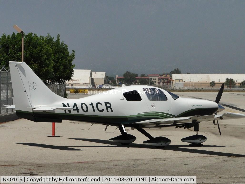 N401CR, 2006 Columbia Aircraft Mfg LC41-550FG C/N 41712, Parked in the southwest corner of the parking area