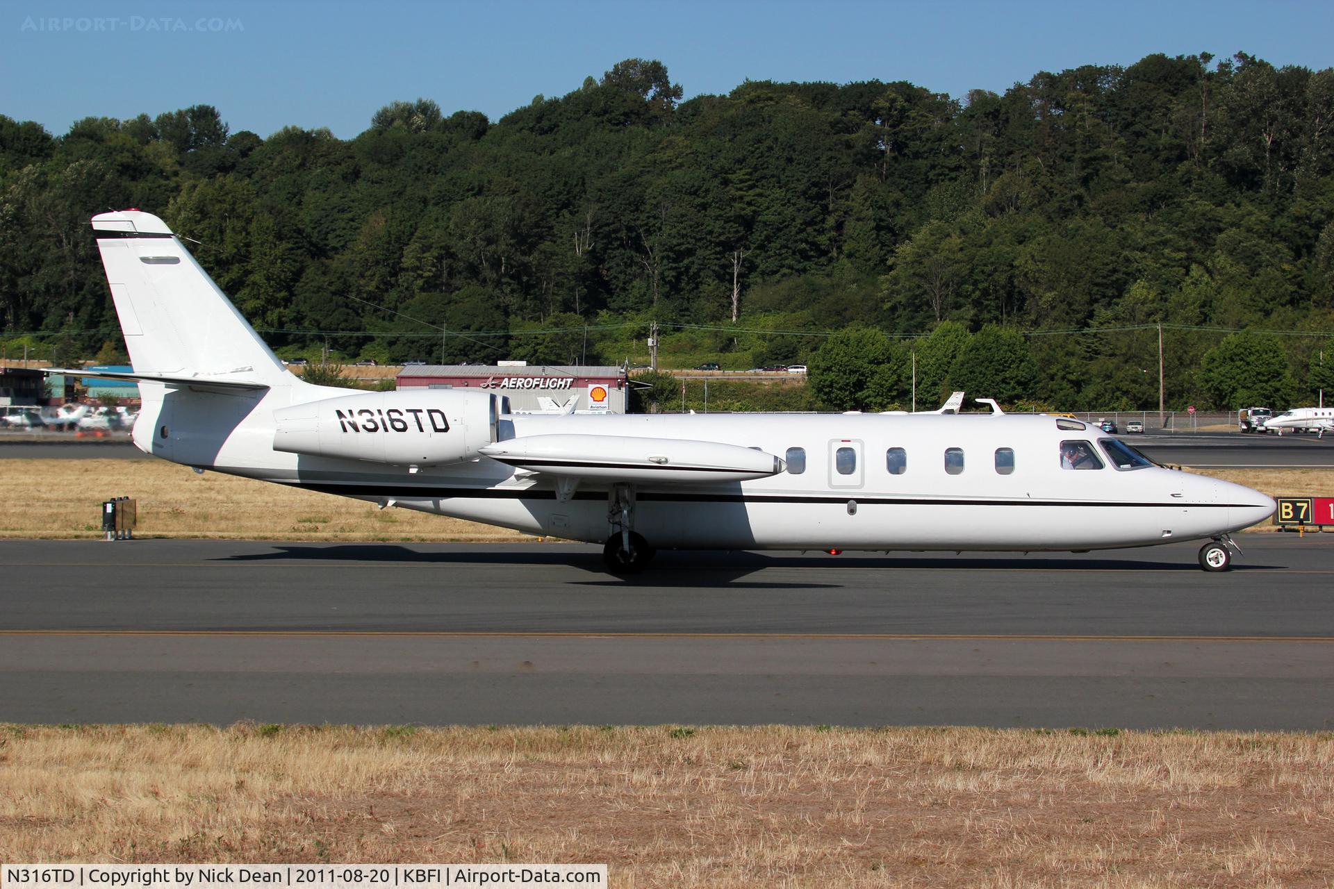 N316TD, 1980 Israel Aircraft Industries 1124 C/N 312, KBFI/BFI