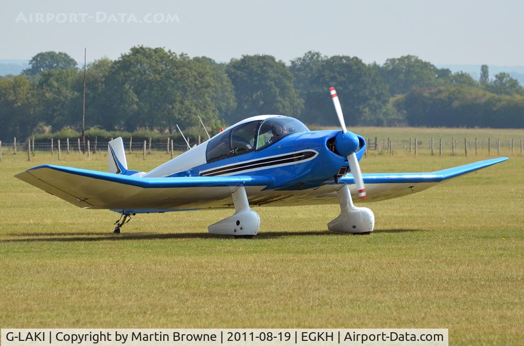 G-LAKI, 1963 Jodel DR-1050 Ambassadeur C/N 534, SHOT AT HEADCORN