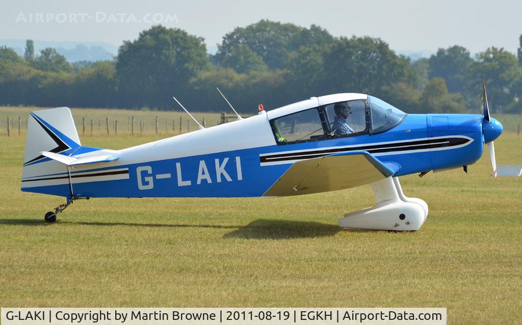 G-LAKI, 1963 Jodel DR-1050 Ambassadeur C/N 534, SHOT AT HEADCORN
