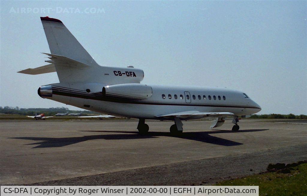 CS-DFA, 1999 Dassault Falcon 900 C/N 91, Visiting Dassault Falcon 900 aircraft. Spring 2002.