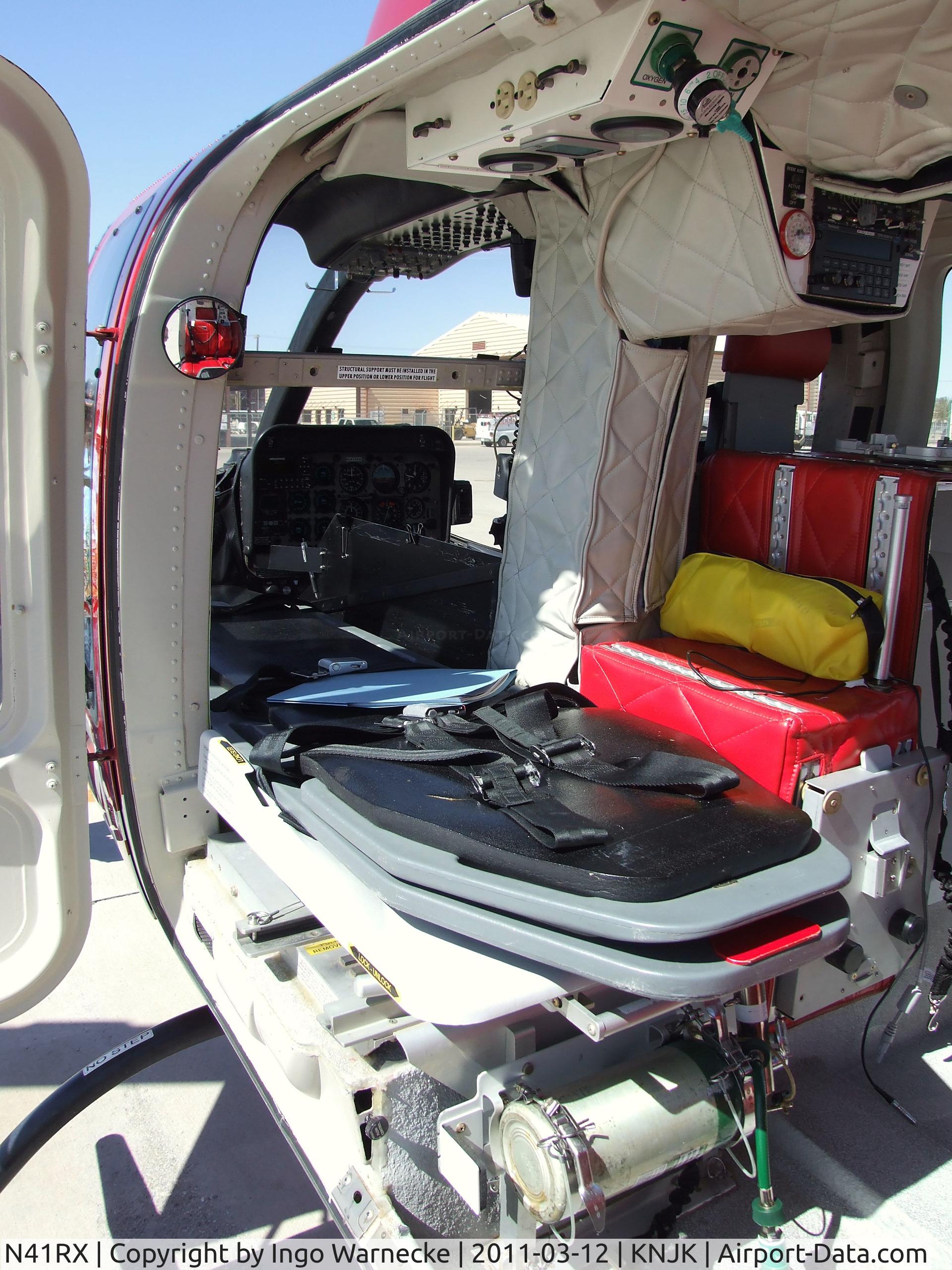 N41RX, 1997 Bell 407 C/N 53124, Bell 407 EMS for REACH Air Medical Services at the 2011 airshow at El Centro NAS, CA  #i