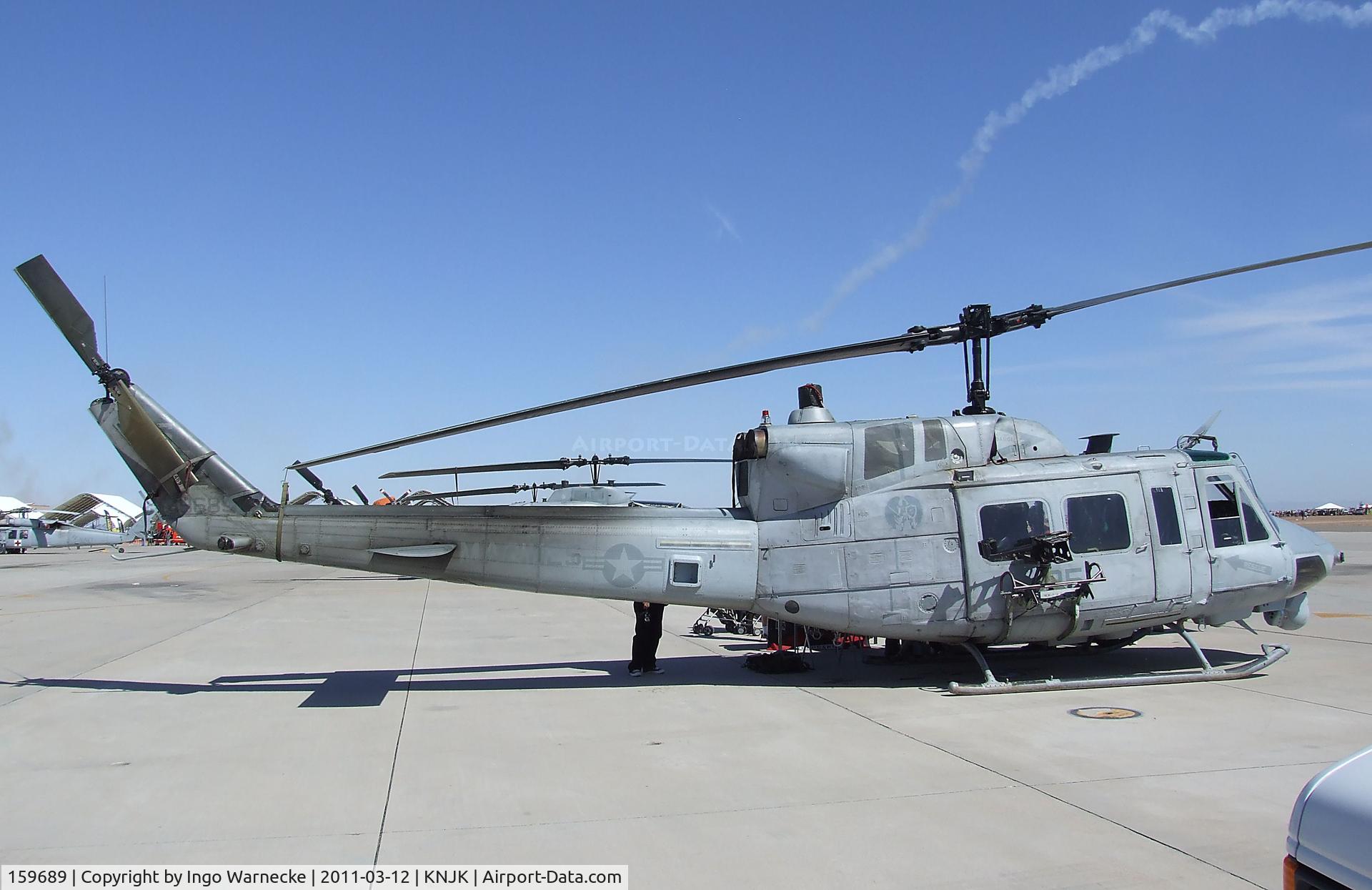 159689, Bell UH-1N Iroquois C/N 31699, Bell UH-1N Iroquois of the USMC at the 2011 airshow at El Centro NAS, CA