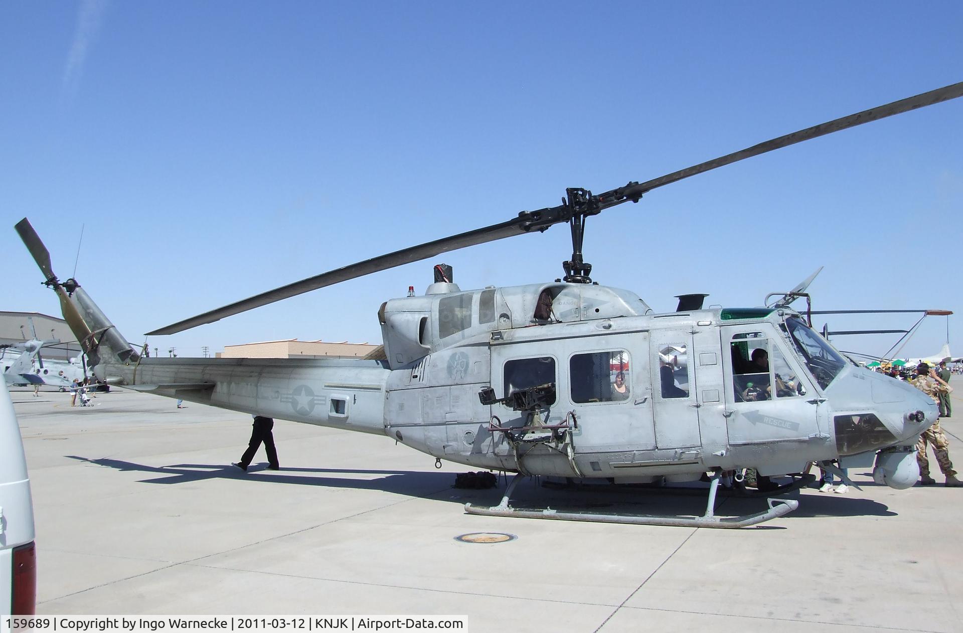 159689, Bell UH-1N Iroquois C/N 31699, Bell UH-1N Iroquois of the USMC at the 2011 airshow at El Centro NAS, CA