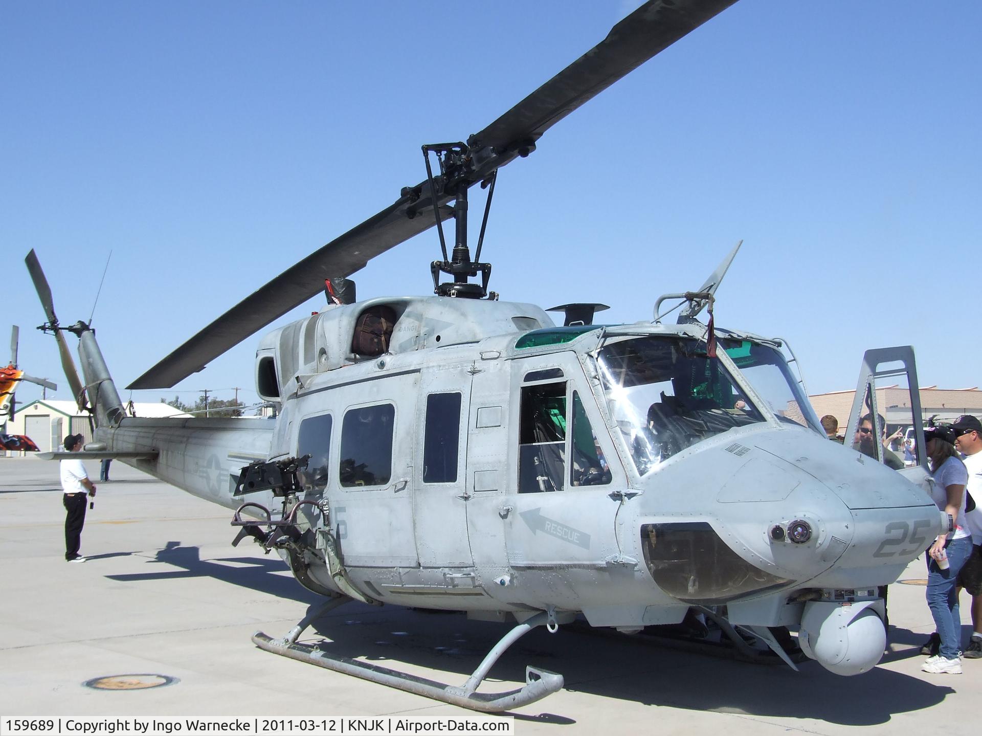 159689, Bell UH-1N Iroquois C/N 31699, Bell UH-1N Iroquois of the USMC at the 2011 airshow at El Centro NAS, CA