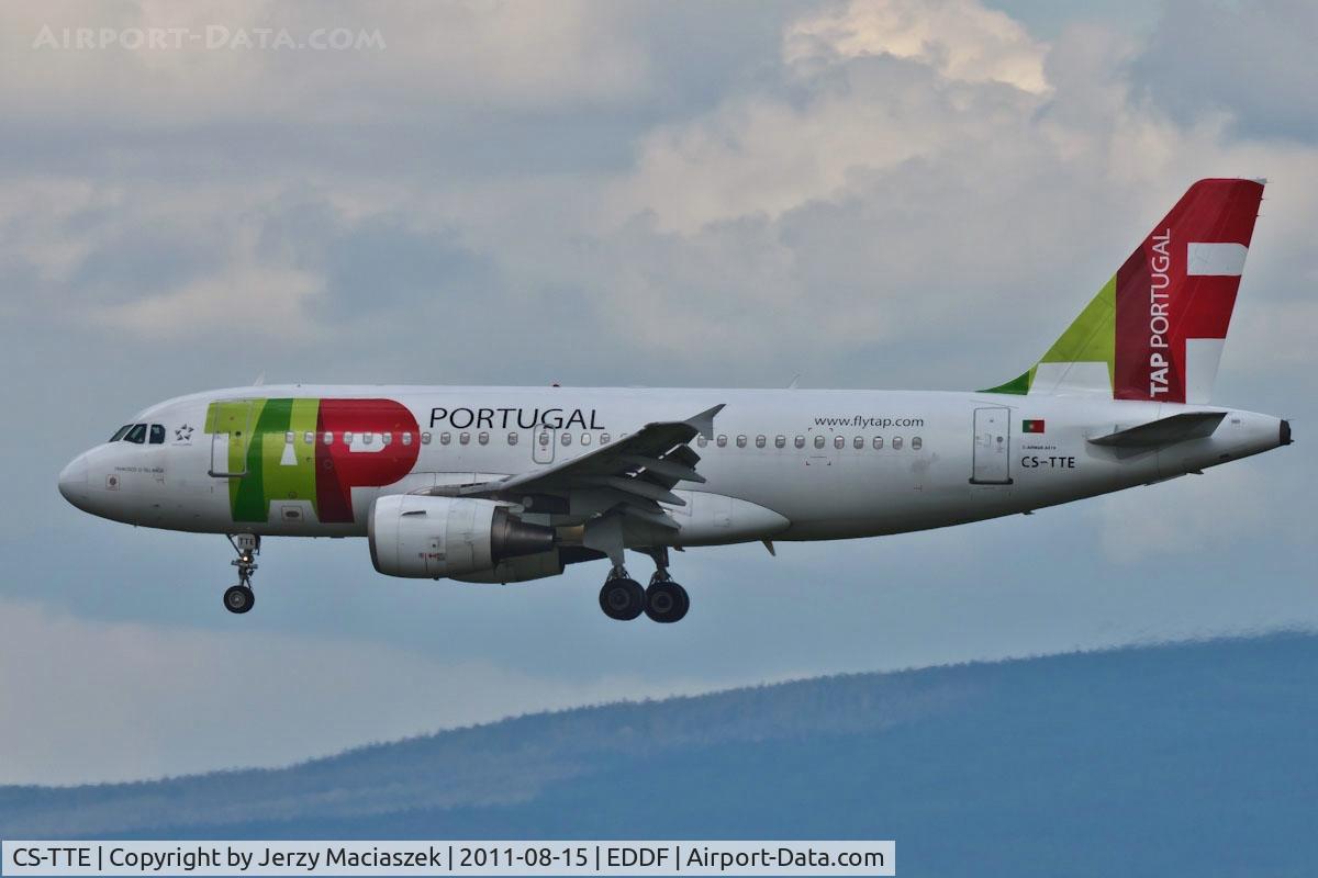 CS-TTE, 1998 Airbus A319-111 C/N 821, Airbus A319-111