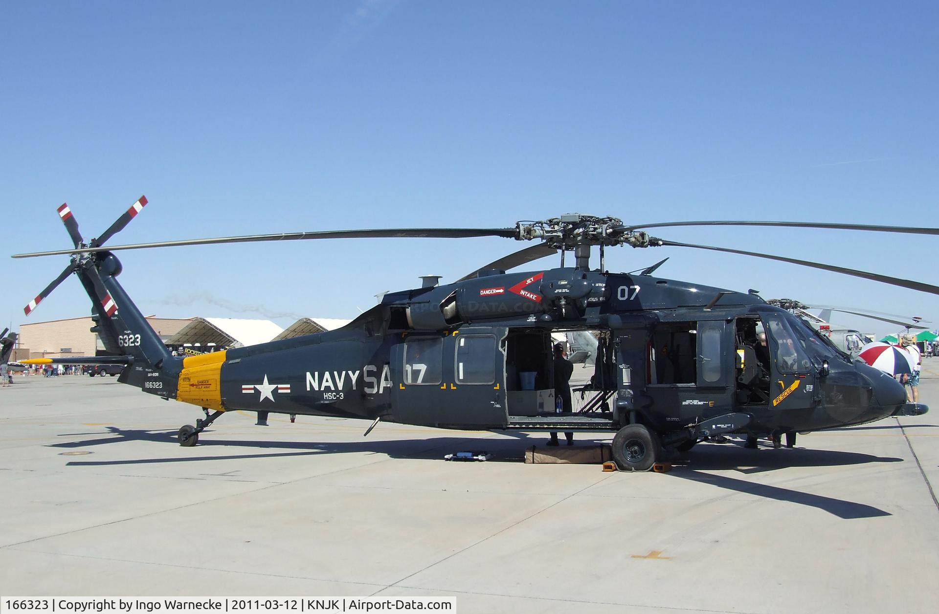 166323, Sikorsky MH-60S Knighthawk C/N 70-2832, Sikorsky MH-60S Seahawk / Knighthawk at the 2011 airshow at El Centro NAS, CA