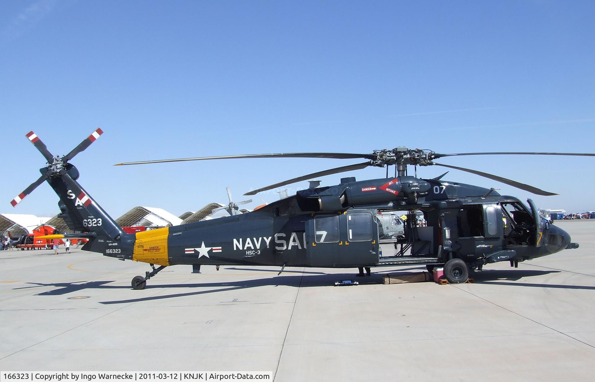 166323, Sikorsky MH-60S Knighthawk C/N 70-2832, Sikorsky MH-60S Seahawk / Knighthawk at the 2011 airshow at El Centro NAS, CA