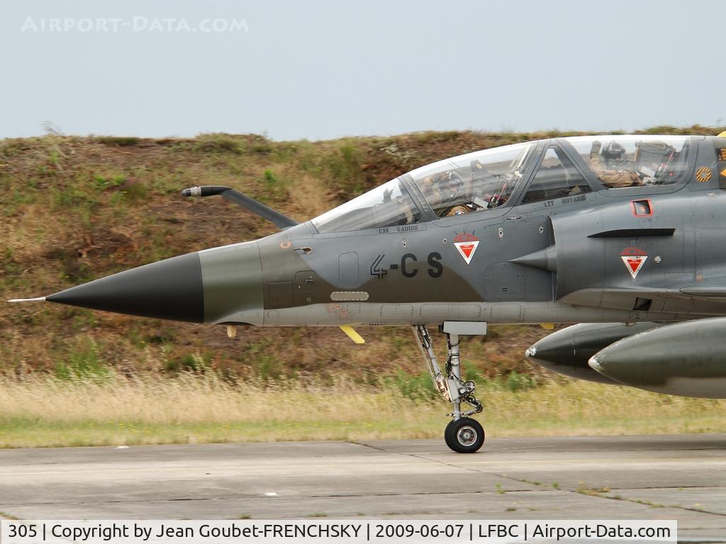 305, Dassault Mirage 2000N C/N 305, Cazaux Air Force Basedeparture Mirage 2000N EC 03.004 Limousin