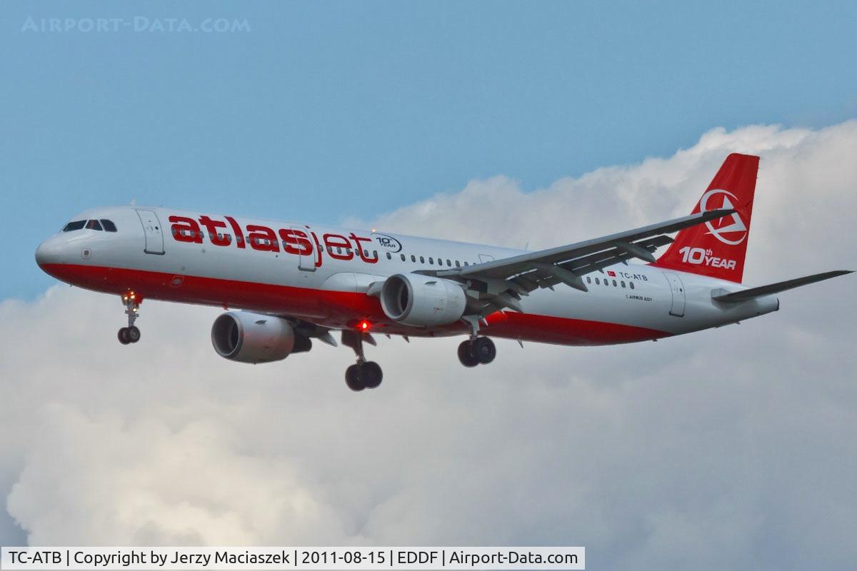 TC-ATB, 2001 Airbus A321-211 C/N 1503, Airbus A321-211