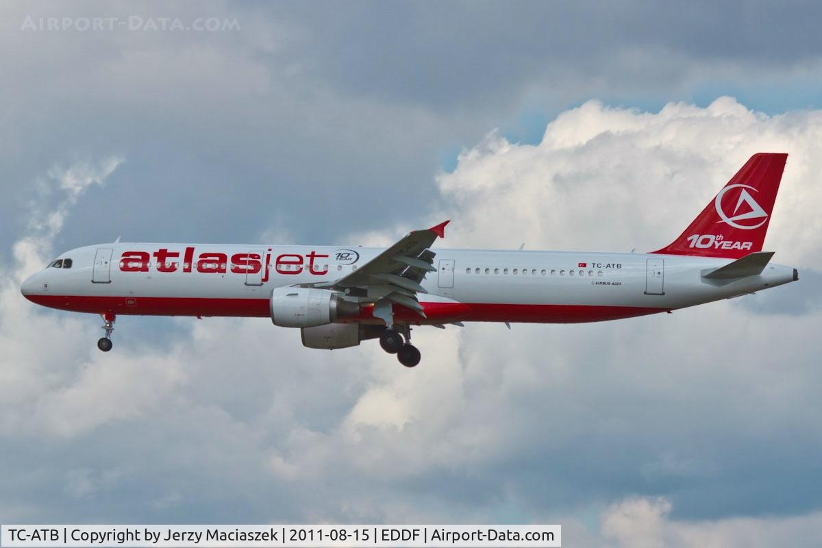 TC-ATB, 2001 Airbus A321-211 C/N 1503, Airbus A321-211
