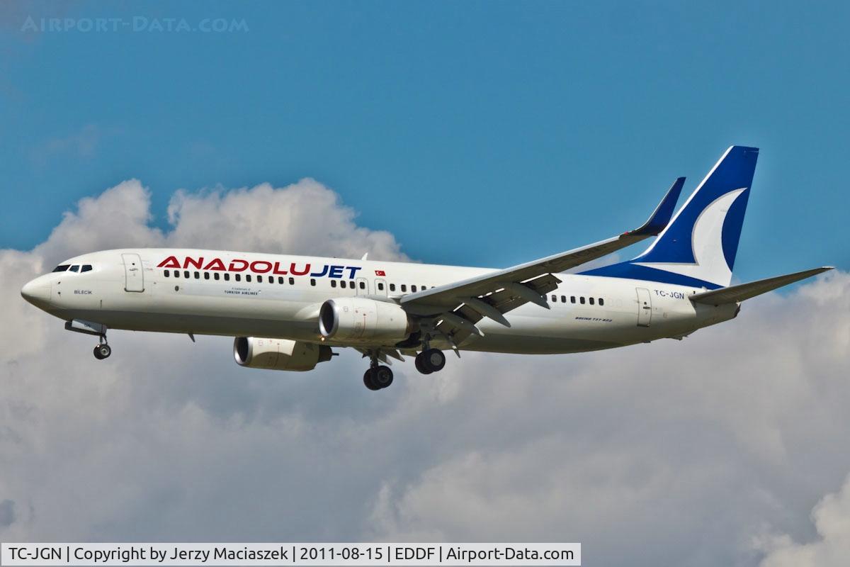 TC-JGN, 2006 Boeing 737-8F2 C/N 34412, Boeing 737-8F2