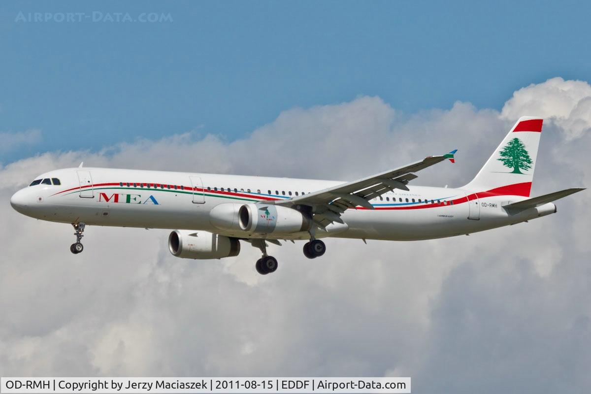 OD-RMH, 2003 Airbus A321-231 C/N 1967, Airbus A321-231