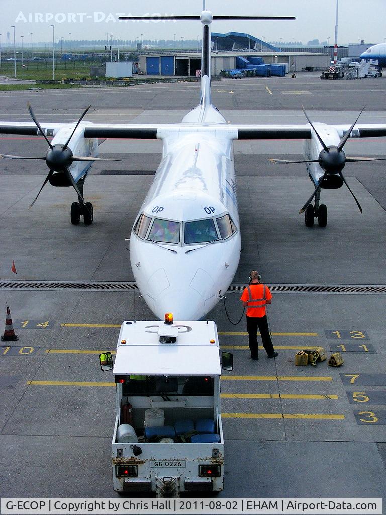 G-ECOP, 2009 De Havilland Canada DHC-8-402Q Dash 8 C/N 4242, flybe