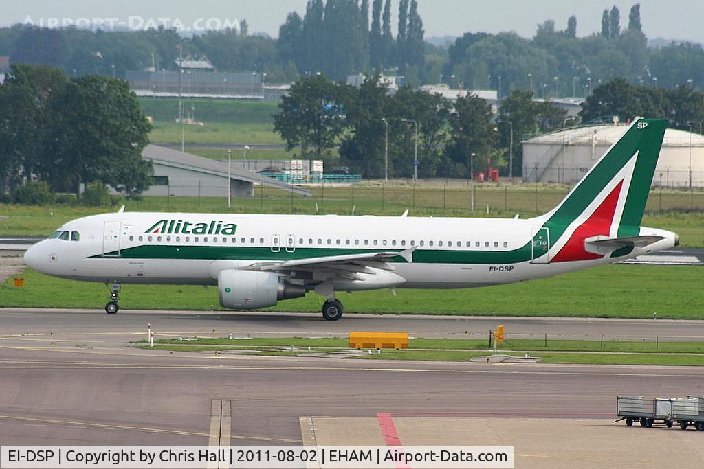 EI-DSP, 2008 Airbus A320-216 C/N 3482, Alitalia