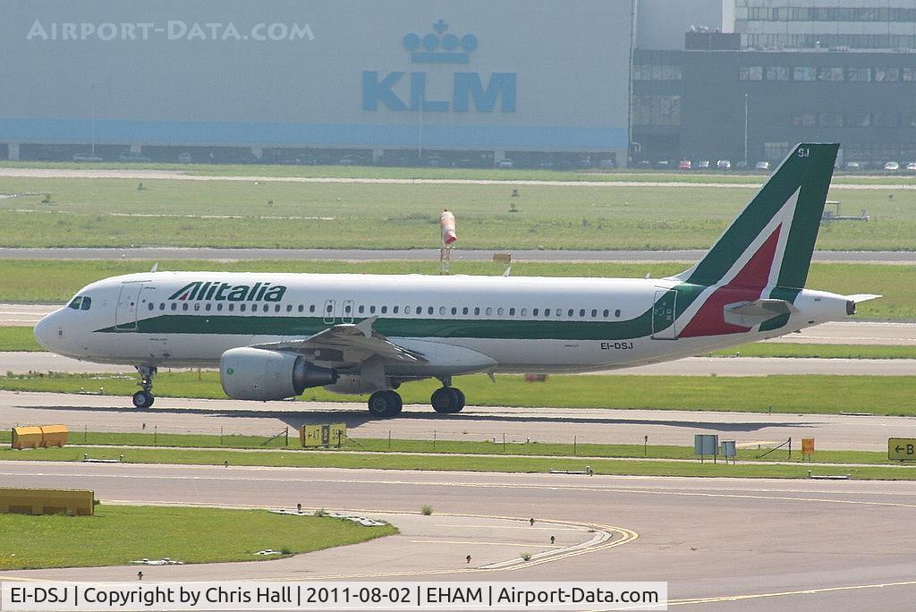 EI-DSJ, 2007 Airbus A320-216 C/N 3295, Alitalia