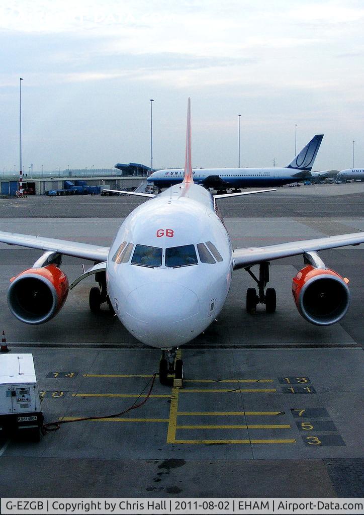 G-EZGB, 2010 Airbus A319-111 C/N 4437, easyJet