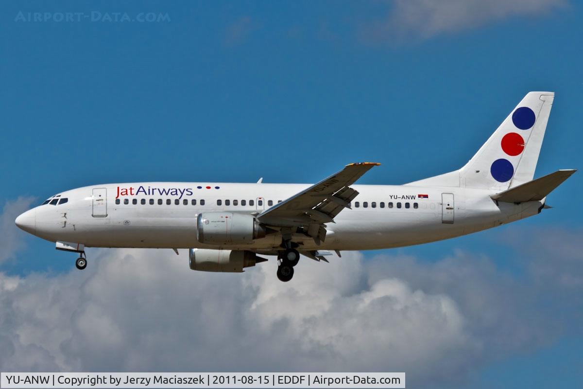 YU-ANW, 1988 Boeing 737-3H9 C/N 24141, Boeing 737-3H9